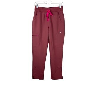 Figs Mauve Yola Scrub Pants